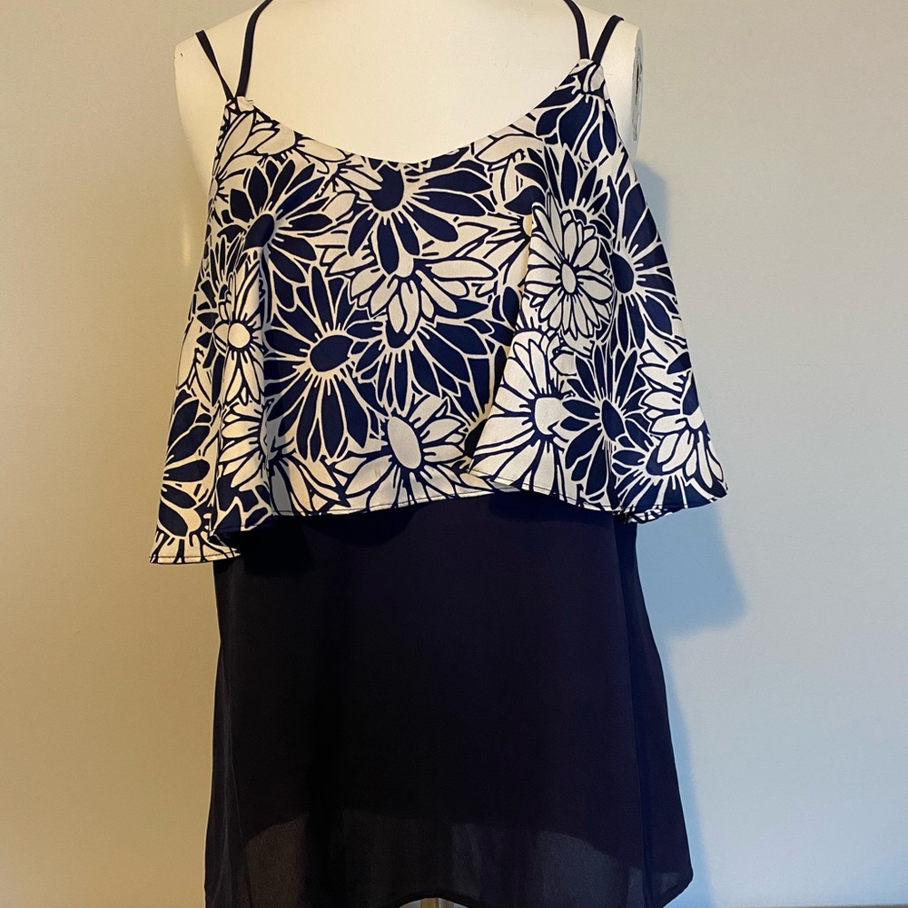 Womens Size Small Tank Top Blouse